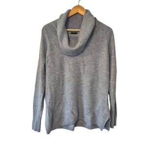 Nicole Miller New York Grey Merino Wool Sweater Size XL